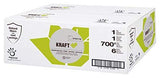 Paper Towels, Hardwound Roll - Natural 700', for HyTech Dispensers, Papernet 410112, Box of 6