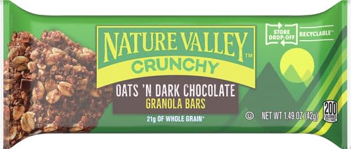 Nature Valley Oat's 'n Dark Chocolate Granola Bar, Single