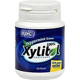 Peppermint Xylitol Gum 50 Pieces (5 Pack)