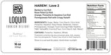 Harem Love Series Mixed Turkish Delight - 16 pcs, 16 oz (454g) Gourmet Turkish Delights Candy Assortment (Lokum) - Pistachio, Fruit & Double Layer