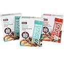 G2G Protein Bar, Peanut Butter Lovers 3-Pack, 2 Boxes PB Chocolate Chip, 1 Box PB Coconut, Healthy Snack, Delicious Meal Replacement, Gluten-Free