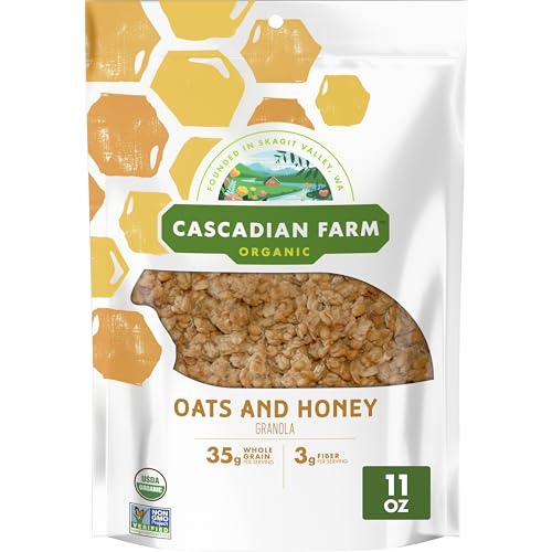 Cascadian Farm, Granola Oats N Honey, 11 Ounce
