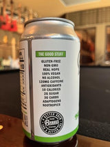 Bravus Hopped Up Sparkling Energy Tea 6 Pack - 12 fl oz - Low Calorie, Organic Black Tea with Organic Hops and 120mg Organic Caffeine - Refreshing