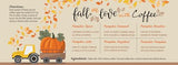 Fall In Love With Coffee- Fall Collection