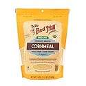 Bob's Red Mill Organic Medium Grind Cornmeal, 24oz (Pack of 1) - Non GMO, Whole Grain, Vegan, Kosher