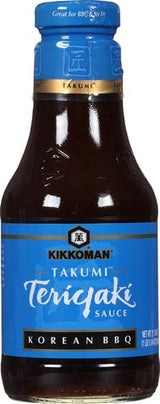 Kikkoman Takumi Teriyaki Sauce, Korean BBQ, Chicken, 21.25 Ounce