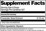 Coriander Seed Glycerite Liquid Extract (1:5) - No Flavor (1 oz, ZIN: 522332) - 3 Pack