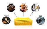 10 Pack Extra Large Original German Shammy Cloths Chamois Towels Absorbent 190g Super Shammy for Pets, Parenting Tool Cleaning for Home and Commercial