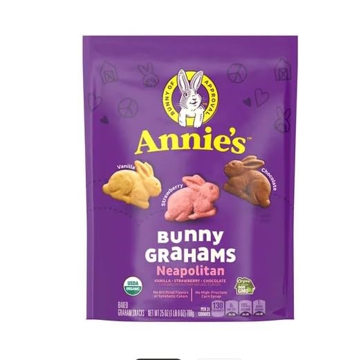 Annie's Organic Bunny Grahams Crackers, 25 oz