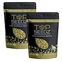 Top Seedz Certified USDA Organic Raw Pumpkin Seeds (Pepitas)| Premium Fresh and Unsalted, Shell-Free Pumpkin Seeds | Gluten-Free, Nut-Free, Vegan