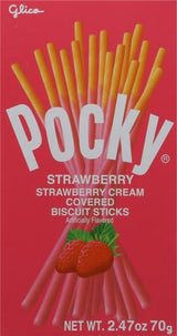 Glico, Strawberry Pocky Sticks, 2.47 oz