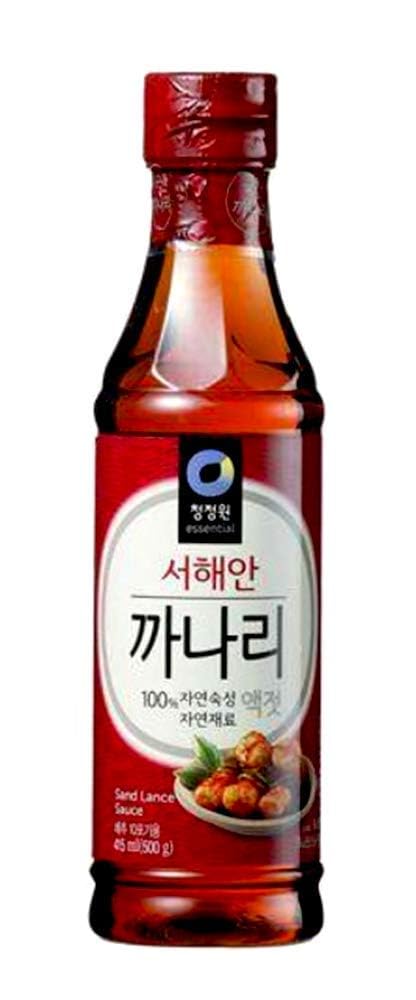 KOREA Sauce 17.6oz (Sand Lance Fish Sause)