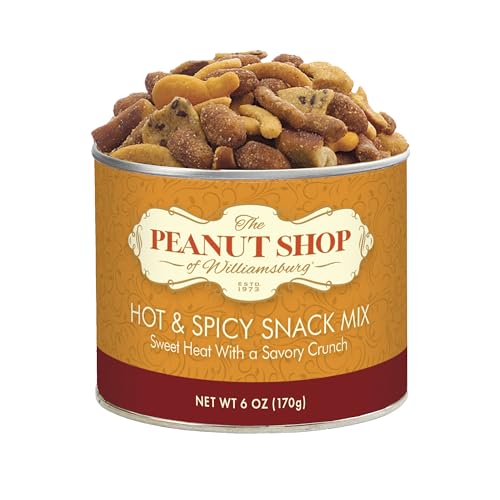 The Peanut Shop of Williamsburg Hot and Spicy Snack Mix 6oz