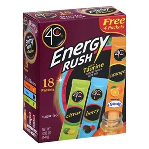 Energy Rush Drink Mix Variety 18 Stix