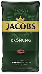 Jacobs Kronung Whole Bean Coffee 500 Gram / 17.6 Ounce (Pack of 2)
