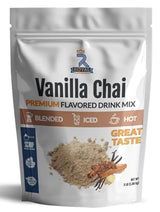 Royal Flavorings Vanilla Chai Premium Flavored Drink Mix for Blended Frappe, Iced or Hot Drinks, Stand up Resealable Bag 3 Lb.