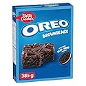 BETTY CROCKER - BROWNIE MIX - Oreo Brownie Mix, 385 Grams Package, Baking Mix, Just Add Water, Tastes Like Homemade, Easy To Bake
