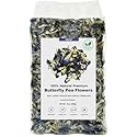 8oz Butterfly Pea Flowers,Non-GMO,Natural Butterfly Pea Tea,Premium Dried Butterfly Pea Flower for Blue & Purple Drinks and Food Coloring