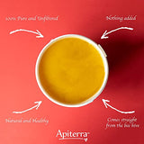 Apiterra - Raw Honey Bulk 16 lbs Bucket Unfiltered Unpasteurized 100% Pure and Natural Wildflower Raw Honey