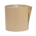 Staples Sustainable Earth Recycled Hardwound Paper Towels, 1 - ply, 350 ft./Roll, 6 Rolls/Carton