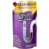 BIOSURE DRAIN RENEW Drain Line Maintenance and Septic Tank Treatment: The Ultimate Drain Cleaner for Your Drains, Showers, Sinks, and Toilets - Keep