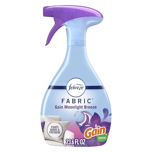 Febreze Fabric Spray, Air Freshener, Odor-Fighting Fabric Refresher, Couch and Linen Spray, Sneaker Balls Alternative, Multi-Use, Gain Moonlight