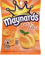 Maynards Fuzzy Peach Flavoured Sour Gummies, Fuzzy Peach 154 g