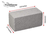 PUMIE Jumbo Scouring Brick for Large Surface Cleaning, Removes Lime, Scale, Rust, Calcium - Pool Pumice Stone Tile Cleaner, Barbecue Cleaning Stone