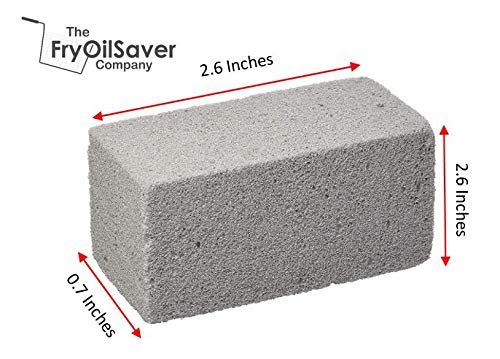 PUMIE Jumbo Scouring Brick for Large Surface Cleaning, Removes Lime, Scale, Rust, Calcium - Pool Pumice Stone Tile Cleaner, Barbecue Cleaning Stone