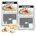 Piacelli Potato Gnocchi- Fresh Gnocchi Pasta Made with Organic Durum Wheat for Authentic Italian Taste- Healthy Pasta with Simple, Nutritious