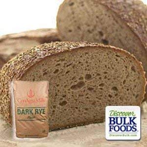 Kauffman Orchards Dark Rye Flour In Bulk, Fiber Rich For Homemade Bread, 40 Lb. Case