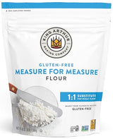King Arthur Measure for Measure Gluten-Free Flour: All-Purpose 1:1 Substitute for Wheat Flour, Non-GMO, Kosher Certified, 3 lbs Bag for Baking