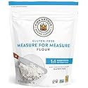 King Arthur Measure for Measure Gluten-Free Flour: All-Purpose 1:1 Substitute for Wheat Flour, Non-GMO, Kosher Certified, 3 lbs Bag for Baking
