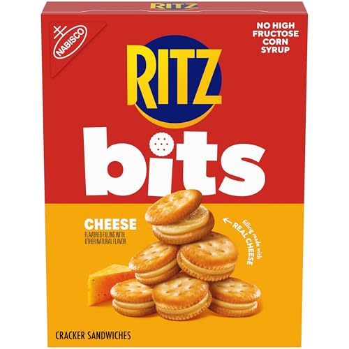 Ritz, Cheese Sandwich Crackers, Snacks for Kids and Adults, Lunch Snacks, 8.8 Ounce