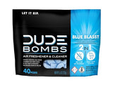 DUDE Wipes DUDE Bombs Toilet Stank Eliminator - 2-in-1 Air Freshener and Toilet Bowl Cleaner - 1 Pack (40 Pods) - Deodorizing Blend of Lavender