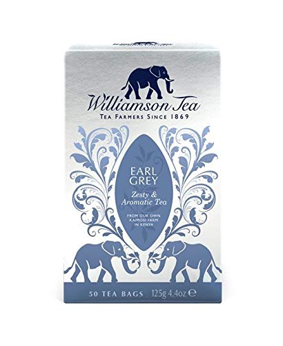 Williamson Earl Grey Tea Bags 50 per pack - Pack of 2