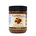 Nakee Butter: Maple Sunflower Vegan Butter, High Daily Protein Nut Spread with 12g Protein, Immune Boosting Blend with Cinnamon, Ginger, Elderberry