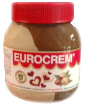 Eurocrem Hazelnut Milk and Cocoa Spread 800g by Takovo