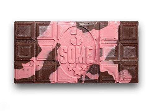3 Some Chocolates Signature Gourmet Chocolate Bars (Ruby & Dark Chocolate Crunch Bar)