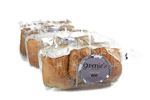 Gwenie's Pastries Ube Loaf (3 Pack) Consume within 5 days or refrigerate