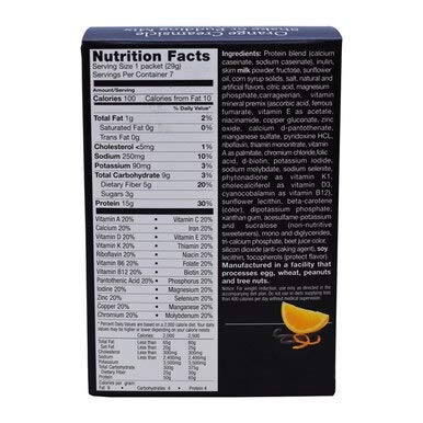 Proti Fit - High Protein Diet Shake & Pudding Mix | Orange Creamsicle | Low Calorie, Low Fat, Low Sugar (7/Box