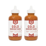 Lillie's Q - Gold Barbeque Sauce, Gourmet Mustard BBQ Flavor (14.8 oz, 2-pack)