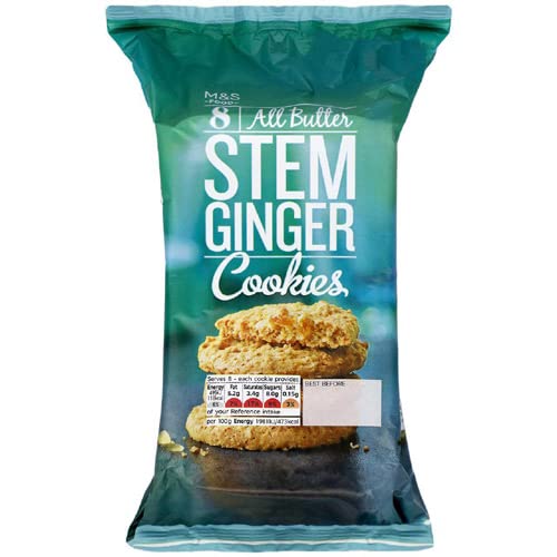 Marks and Spencer All Butter Stem Ginger Cookies 200g
