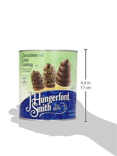 J. Hungerford Smith Cone Coating, Chocolate, 6 Pound and 13 Ounce Tin
