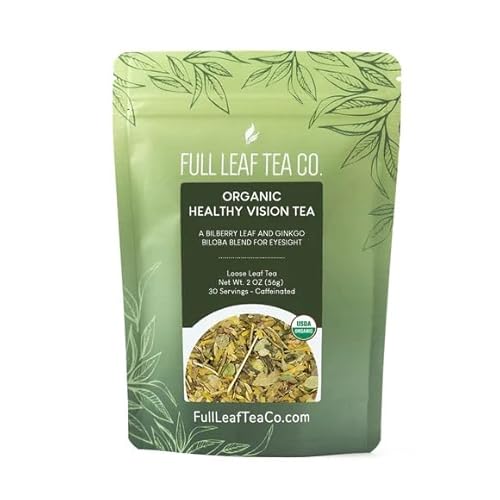 Organic Vision Loose Leaf Tea - 2oz Bag (Approx. 30 Servings) | Full Leaf Tea Co.