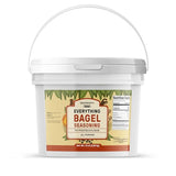 Unpretentious Everything Bagel Seasoning, 2 Gallon Bucket, Add Texture & Flavor to Any Recipe, Mix of Sesame Seeds, Garlic, Onion & Salt (208 Ounce)