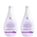 POOPH Laundry Odor Eliminator 2-Pack (2 x 32 oz, 32 Loads Total) - Pet Urine & Stink Remover for Clothes, Activewear, Towels & Bedding - Unscented