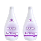 POOPH Laundry Odor Eliminator 2-Pack (2 x 32 oz, 32 Loads Total) - Pet Urine & Stink Remover for Clothes, Activewear, Towels & Bedding - Unscented