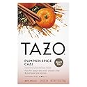 TAZO Pumpkin Spice Chai Black Tea Bags, Moderate Caffeinated Tea, 20 Total Tea Bags