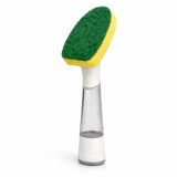 LIBMAN Dishmatic® Dish Wand - Soap Dispensing Dish Brush with Soap Dispenser - Cleaning Scrub Brush with Handle - Refillable Dish Scrubber for Washing